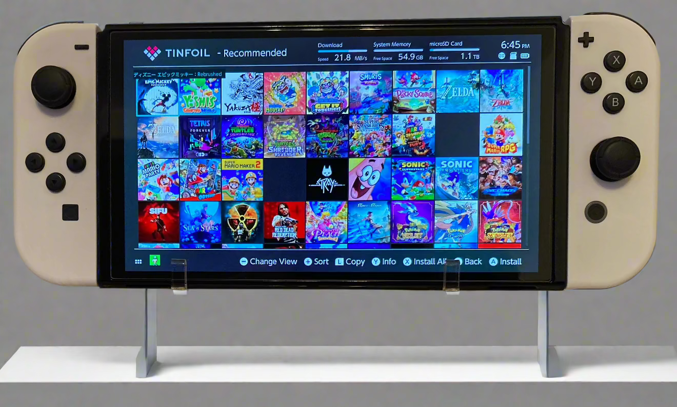 Switch Mod OLED 1.5TB